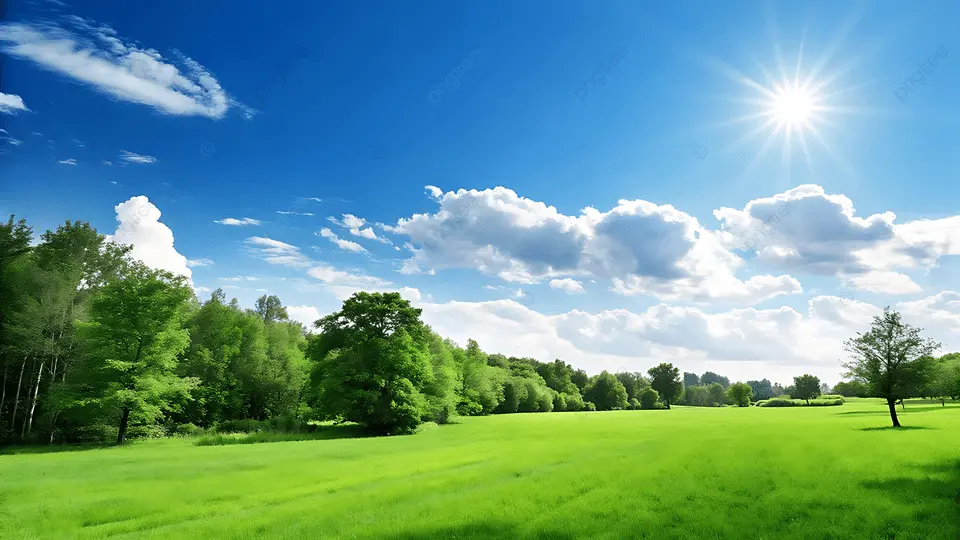 Día soleado visto a través del cristal